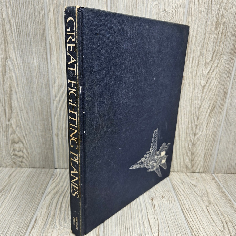 Great Fighting Planes Austin Dicks 1985 Military Aviation History Hardcover Book
